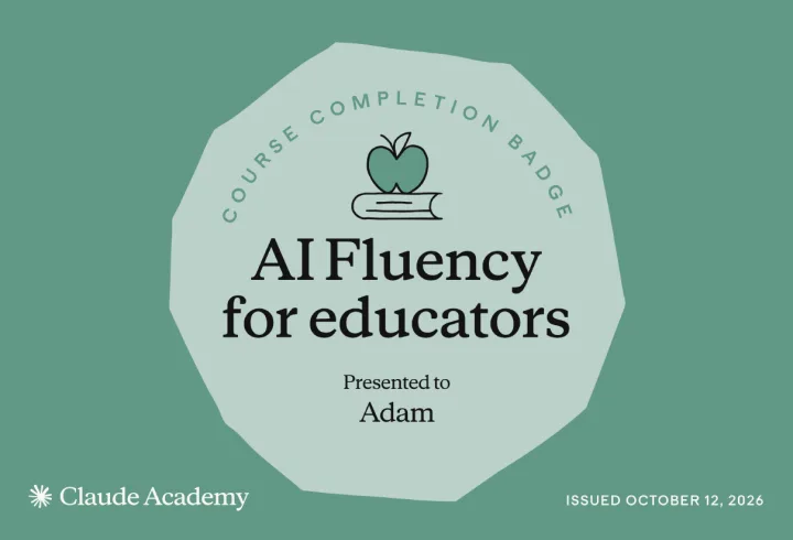 AI Fluency for educators &mdash; Claude Academy