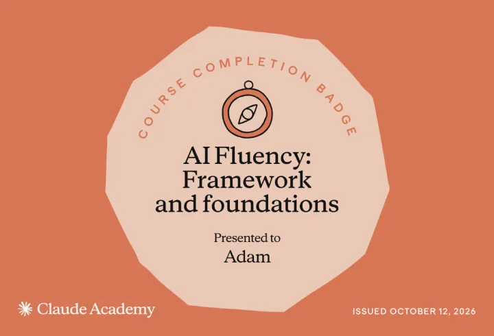 AI Fluency: Framework and foundations &mdash; Claude Academy