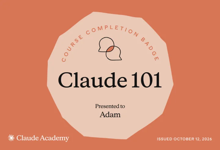 Claude 101 &mdash; Claude Academy