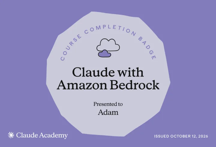 Claude with Amazon Bedrock &mdash; Claude Academy