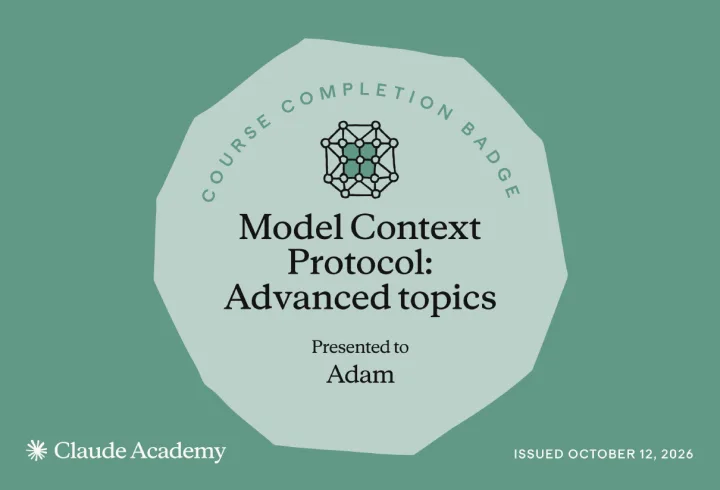 Model Context Protocol: Advanced topics &mdash; Claude Academy