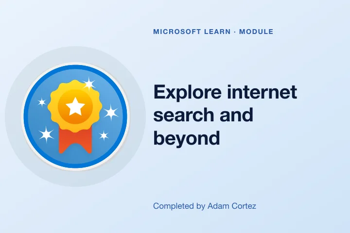 Explore internet search and beyond &mdash; Microsoft Learn