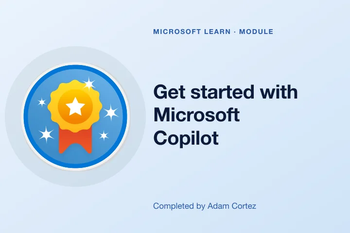 Get started with Microsoft Copilot &mdash; Microsoft Learn