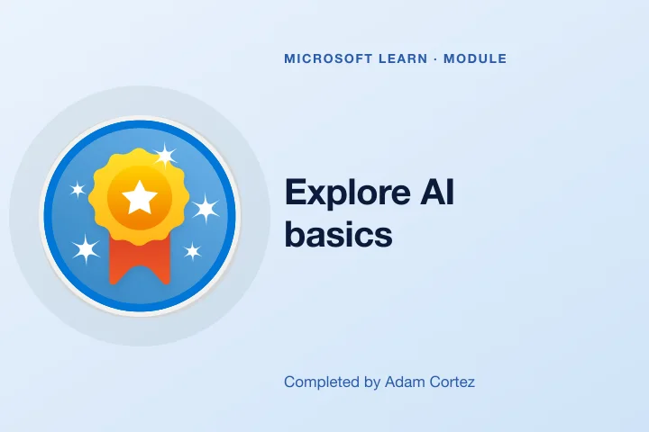 Explore AI basics &mdash; Microsoft Learn